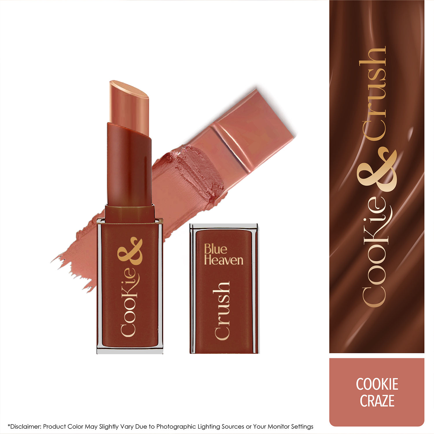 Blue Heaven Cookie & Crush ChocolateFlavored SoftMatte Lipstick