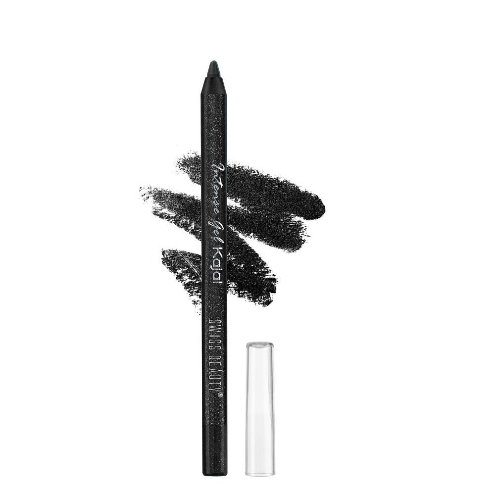 Swiss Beauty Intense Kajal Eyeliner Glittery Black 3 gm