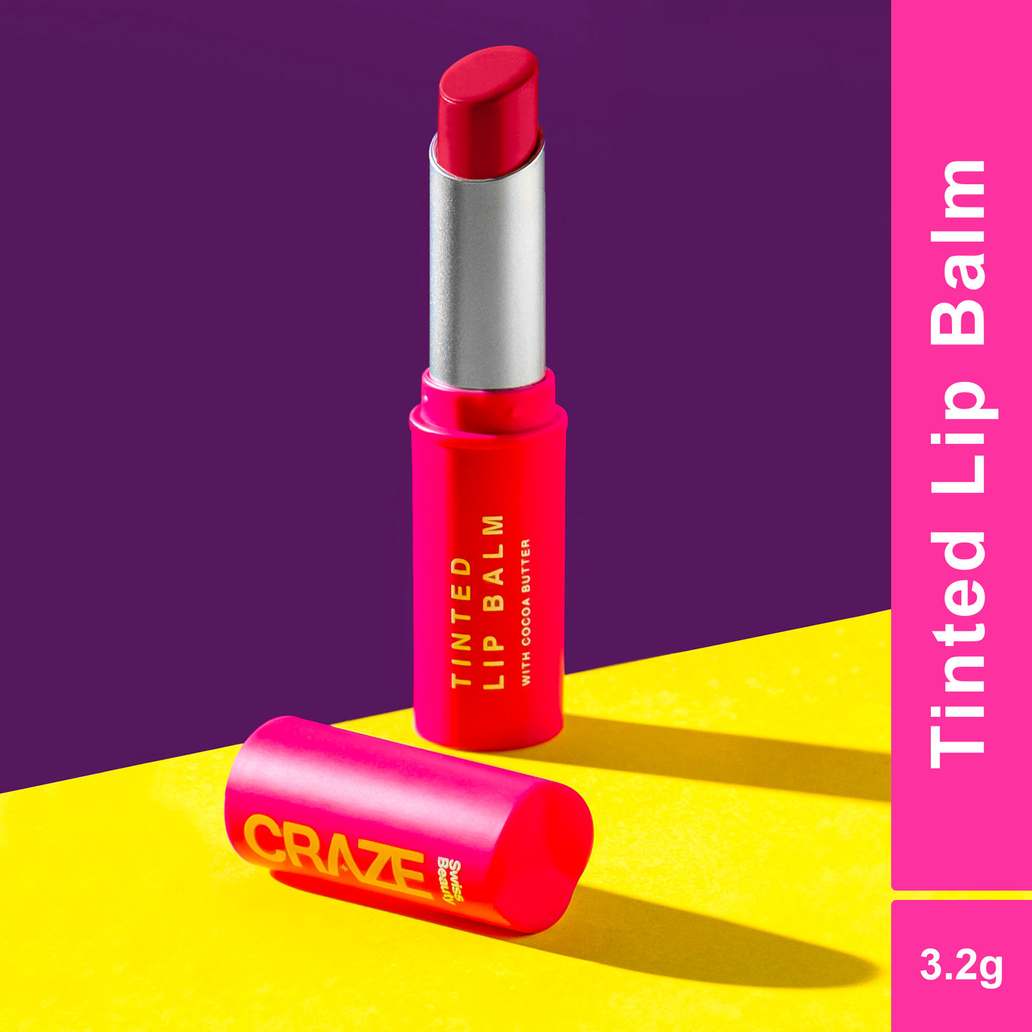 Swiss Beauty Craze Tinted Lip Balm 03 Cherry Crush