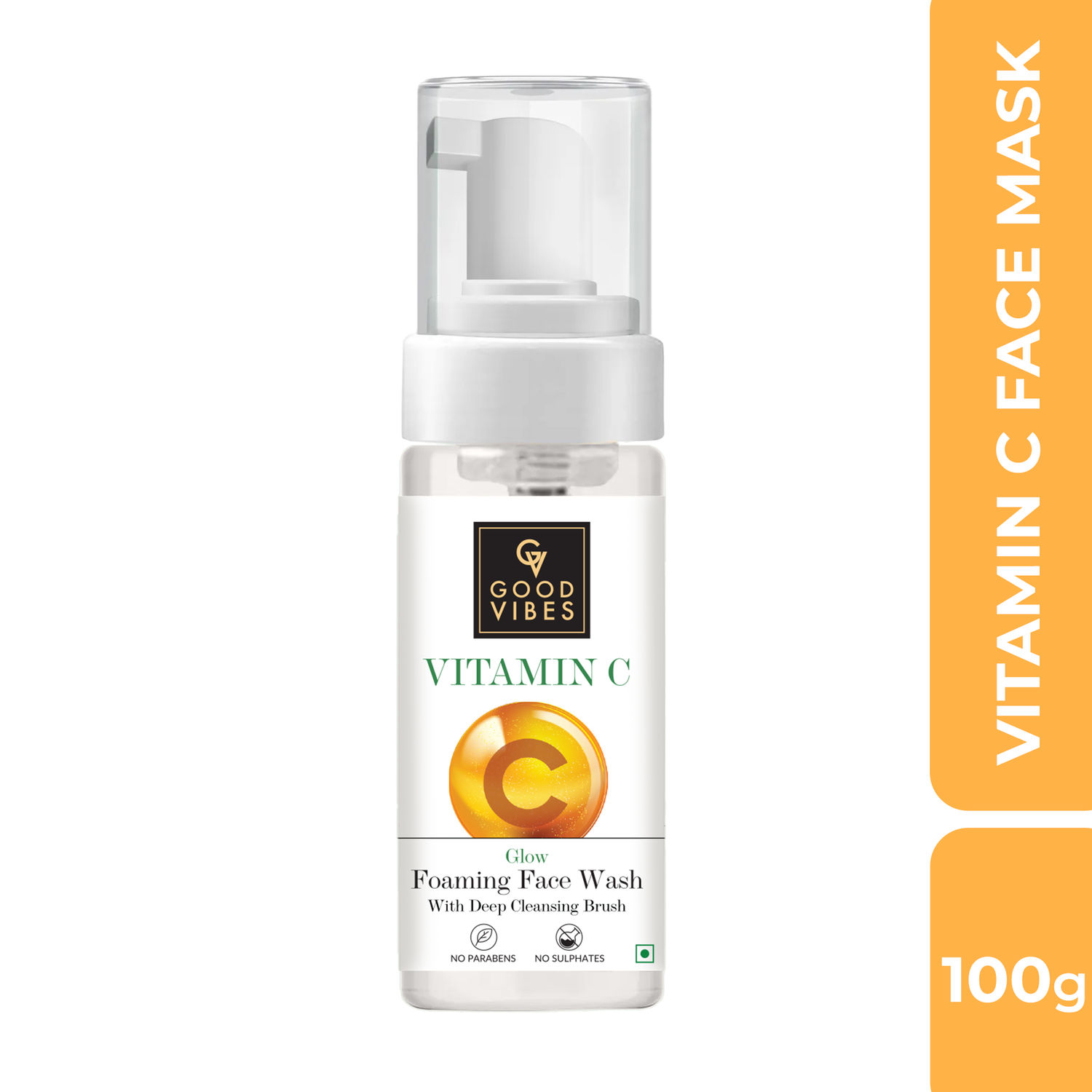 Good Vibes Vitamin C Glow Foaming Facewash 150 ml
