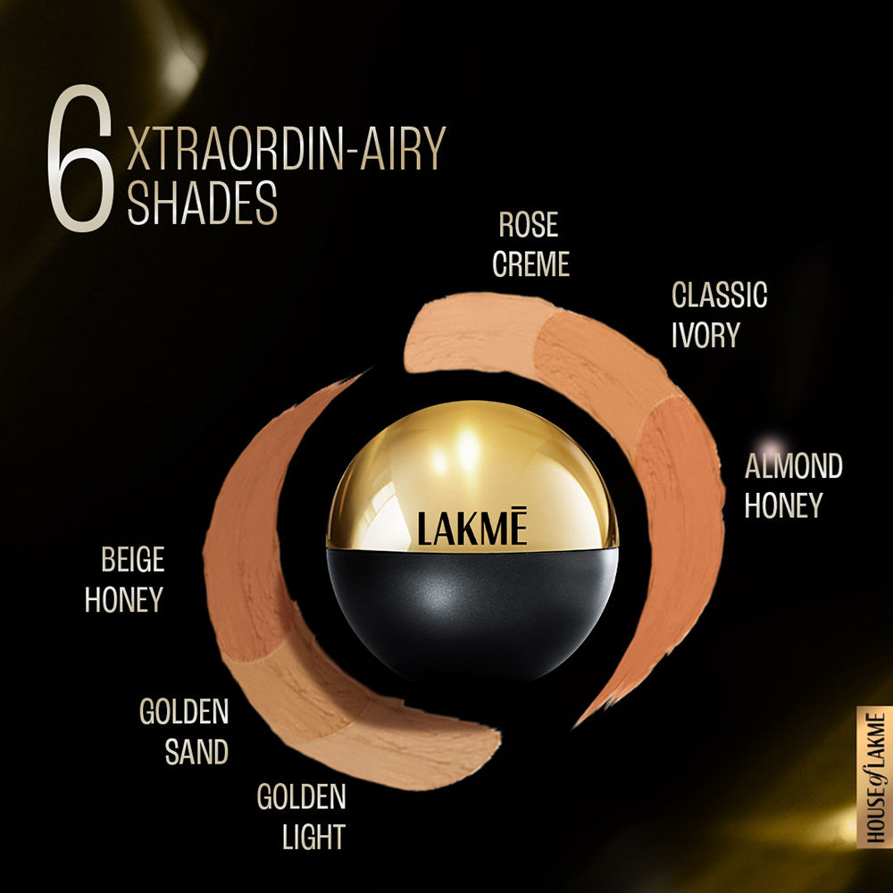 Lakme Xtraordin-airy Mattereal Mousse Foundation, Matte Finish,Has