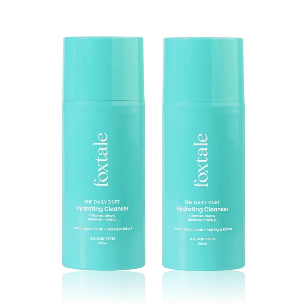 Foxtale - (Pack of 2) The Daily Duet Gentle Hydrating Face Wash And ...