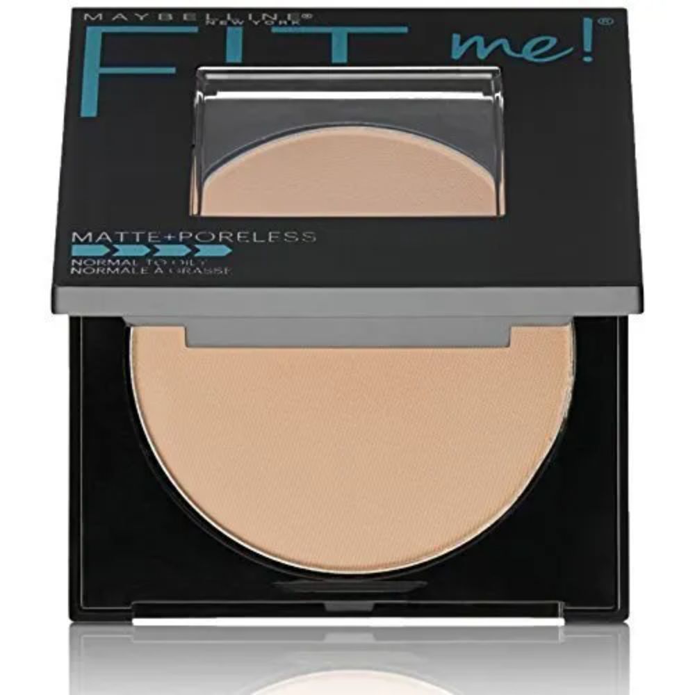 Buy Maybelline New York Fit Me Matte + Poreless Pressed Powder Sun Beige 310 (8.5 gm) - Purplle