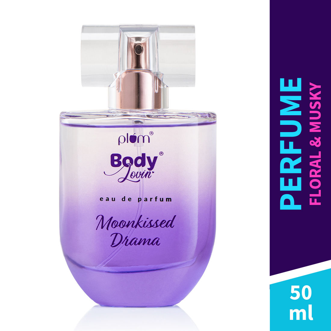 BodyLovin' Moonkissed Drama (Perfume) Long Lasting & Premium Floral Musky Fragrance For Women Blackberry & Musk Notes Perfect For All Occasions