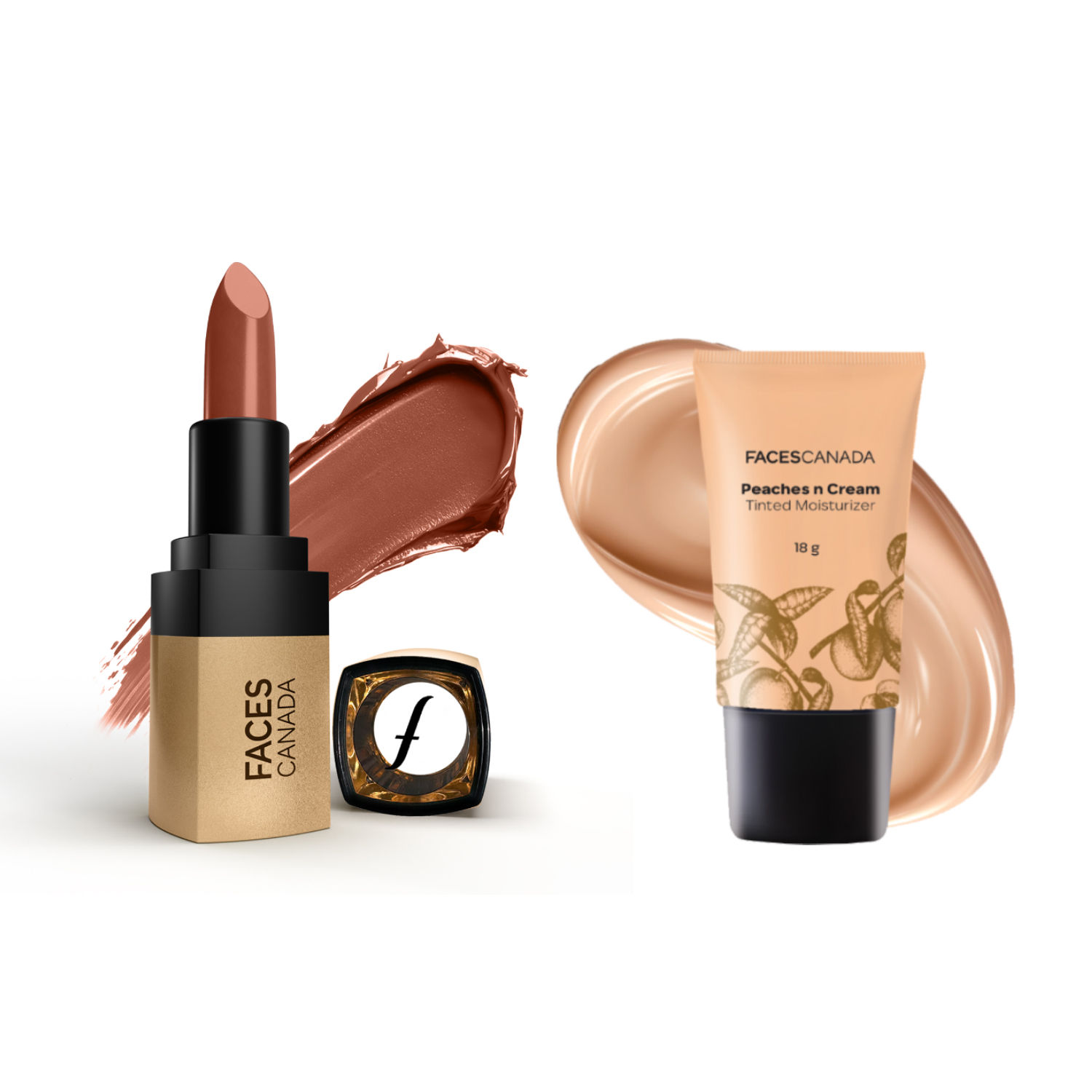 FACES CANADA 2 Steps to Dazzle Combo - Peaches N Cream Tinted