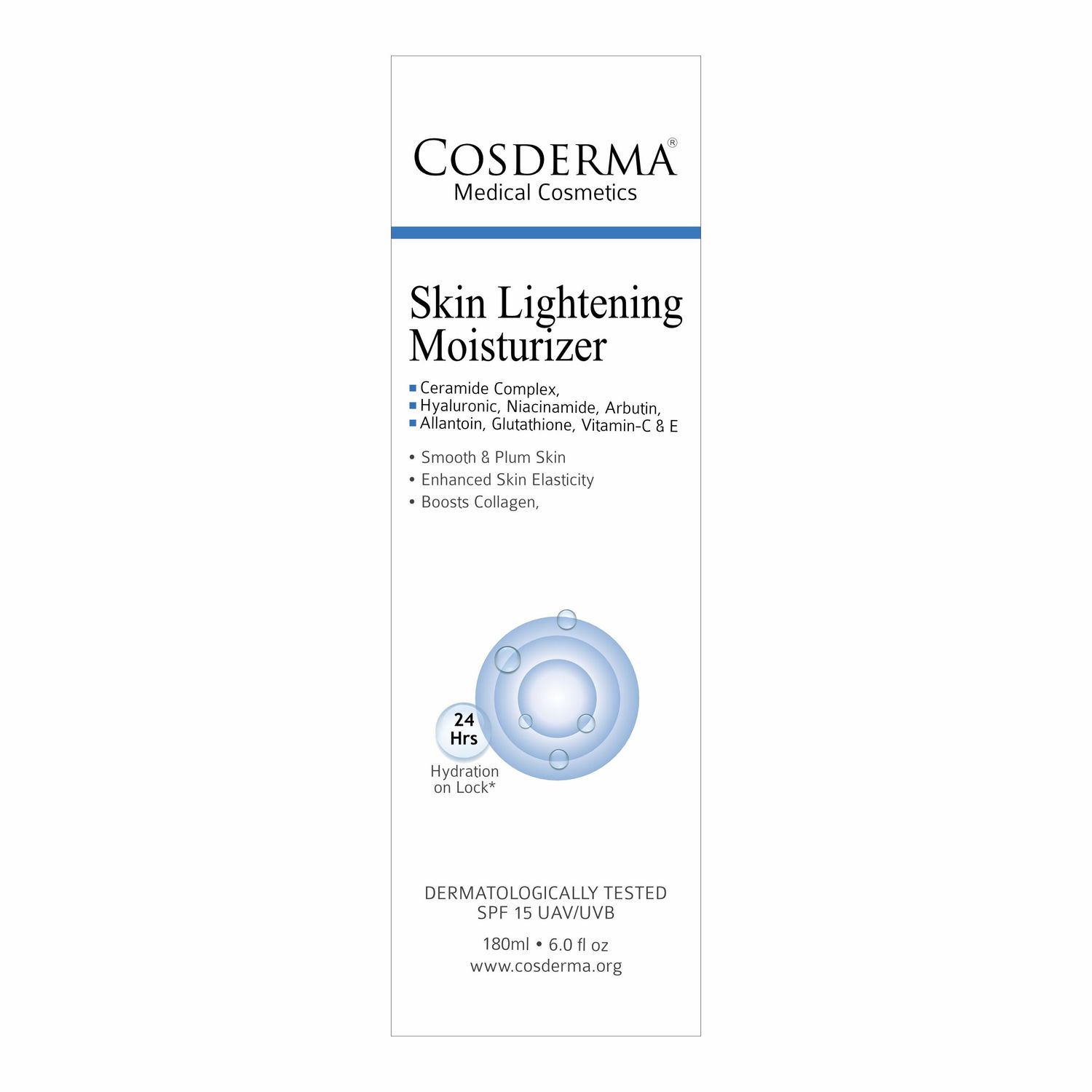 cosderma glutathione whitening cream 70g BRIGHTENING for Spot and Skin Brightening with Niacinamide & Hyaluronic Acid, Moisturizing Cream * Brightens and Smoothes the * Cosderma Glutathione Serum - Powerful