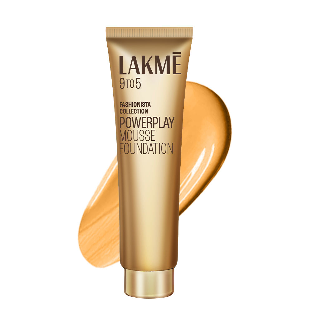 Buy Lakme 9 To 5 Weightless Mousse Foundation - Beige Vanilla 02