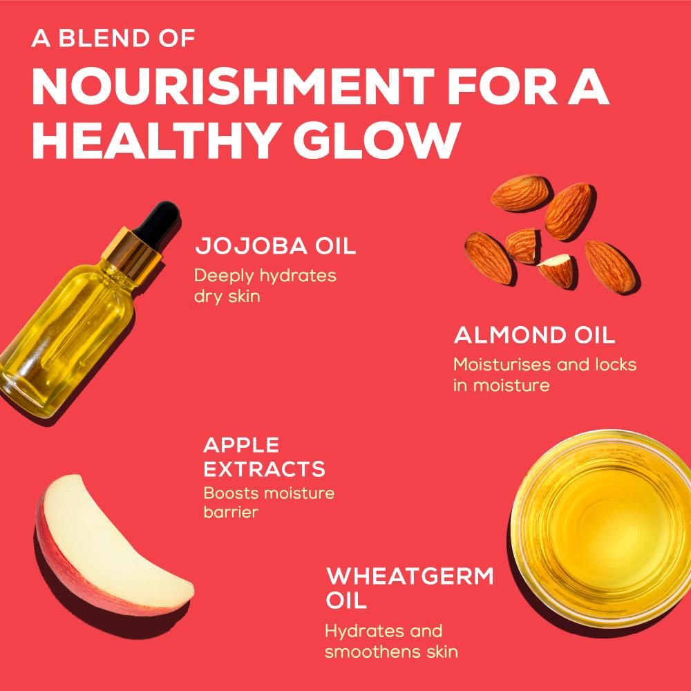 Skin Fruits Moisturizing Skin Cream With Apple, Jojoba & Almond Oil (200 Ml)