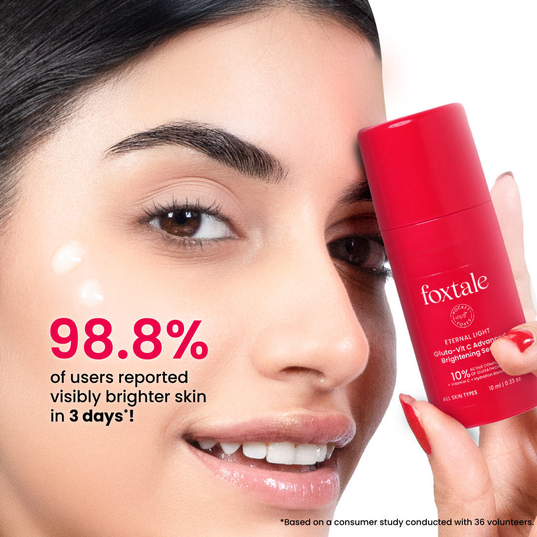 foxtale glutathione New Launch *Foxtale Vit C Serum | 7-Day Result|| Live review Reviews of Foxtale 10% Glutathione