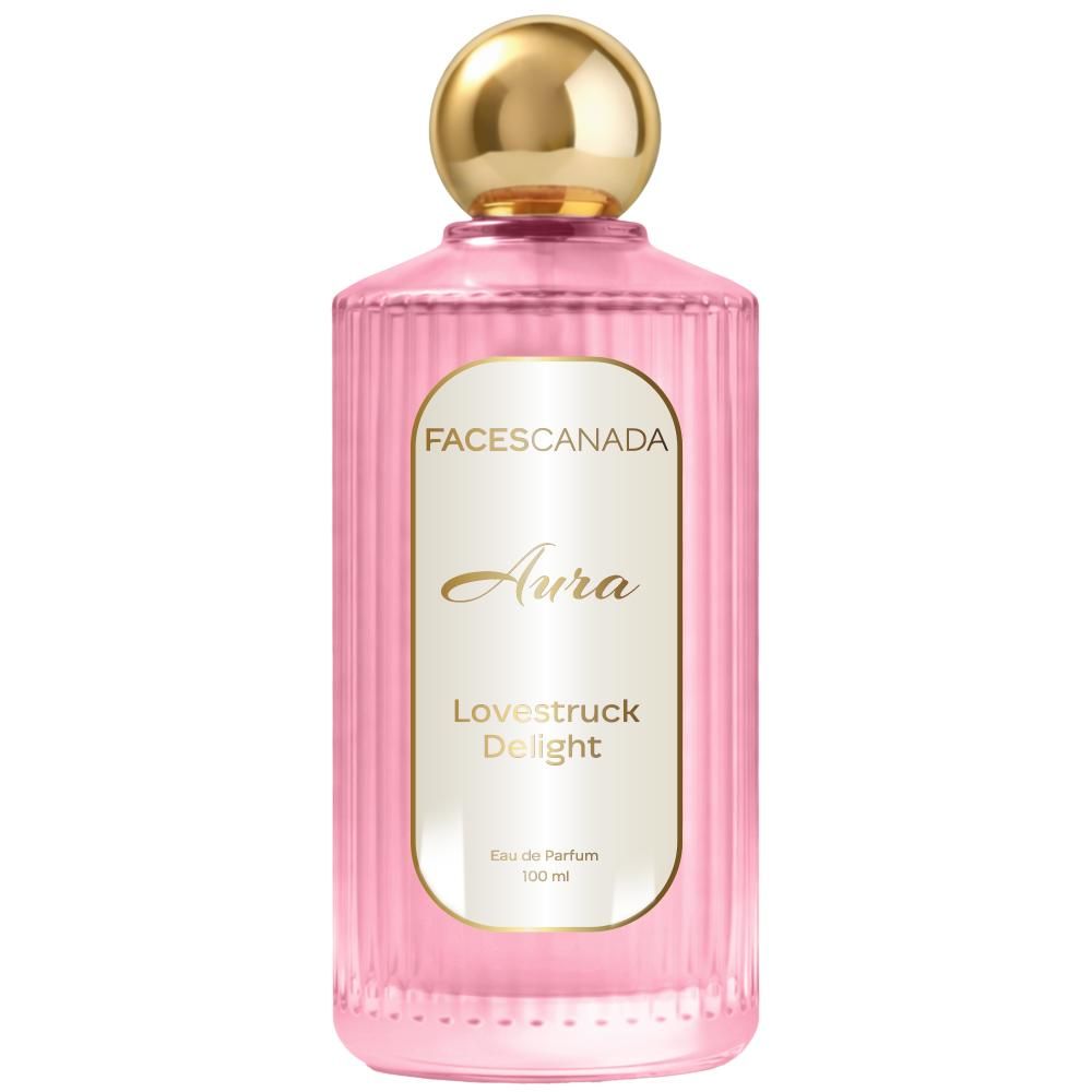 Aura Lovestruck Delight For Women, Fruity Floral Long Lasting Perfume Upto 8 Hrs Apple, Pear, Rose & Raspberry Notes 20% Fragrance Oil Gifts for Women Premium
