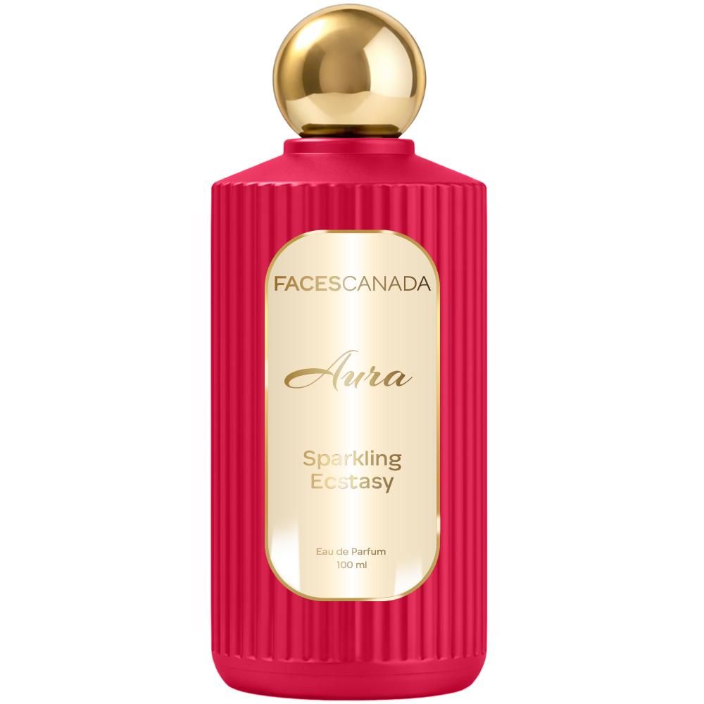Aura Sparkling Ecstasy For Women, Vanilla Amber Long Lasting Perfume Upto 8 Hrs Vanilla, Lavender, White Pepper & Vetiver Notes 20% Fragrance Oil Gifts for Women Premium