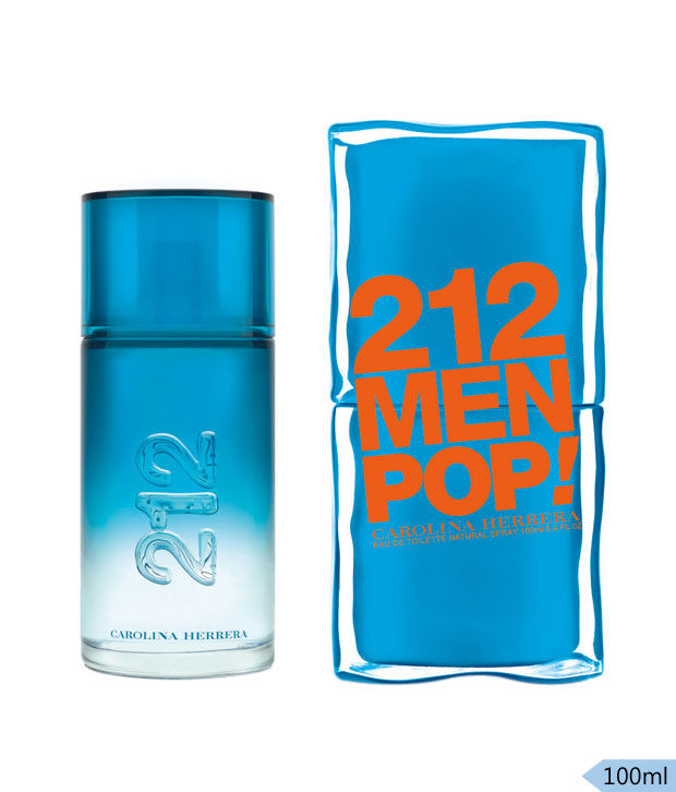 Buy Carolina Herrera 212 Pop Men EDT 100 ml online in India|Purplle.com