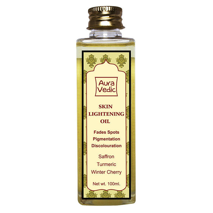 Buy Auravedic Face Care Skin Lightening Facial Oil With Turmeric And