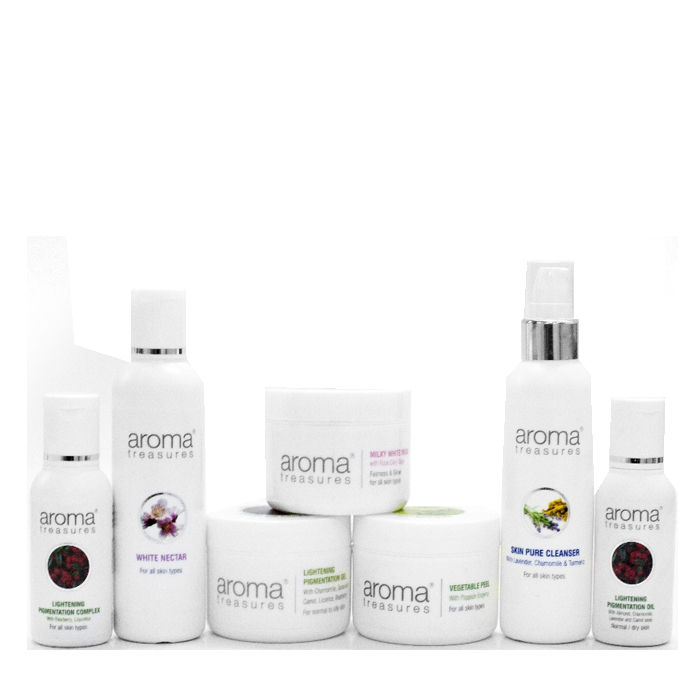 Buy Aroma Treasures Lightening Pigmentation Big Kit Find Offers