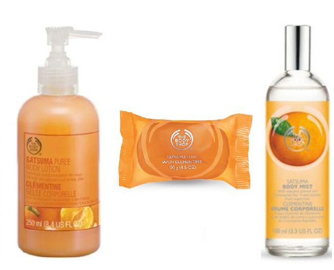 Buy The Body Shop Satsuma Gift Set (3 pcs) Online Purplle