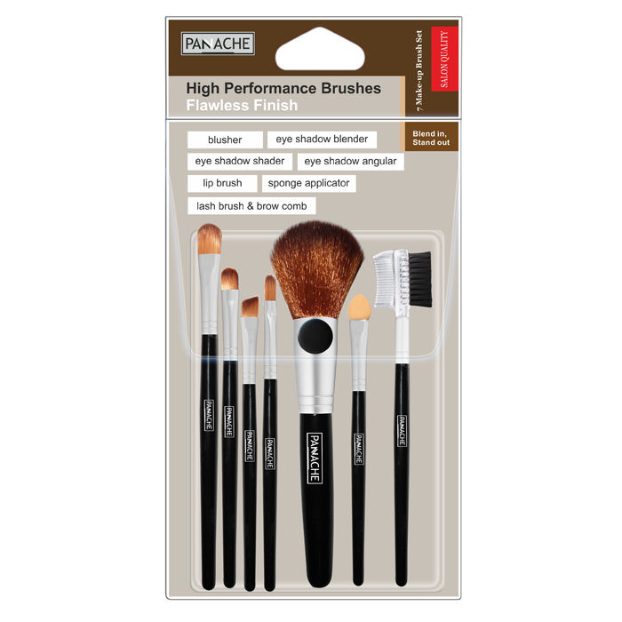 Buy Panache 7 Makeup Brush Set Online Purplle