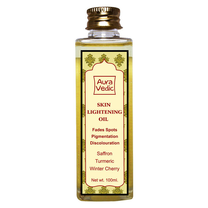 Buy Auravedic Skin Lightening Oil (100 ml) Online Purplle