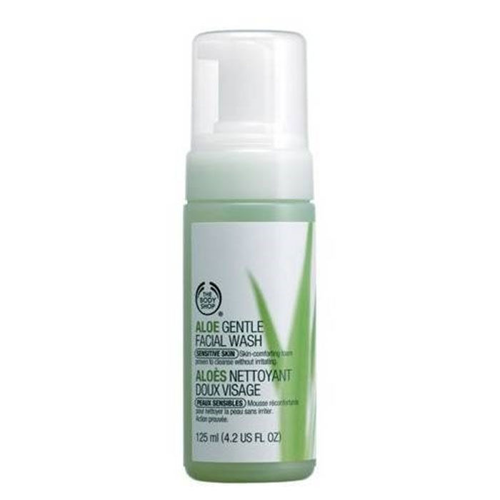 The Body Shop Facial Wash Foaming Aloe Vera (125 ml)