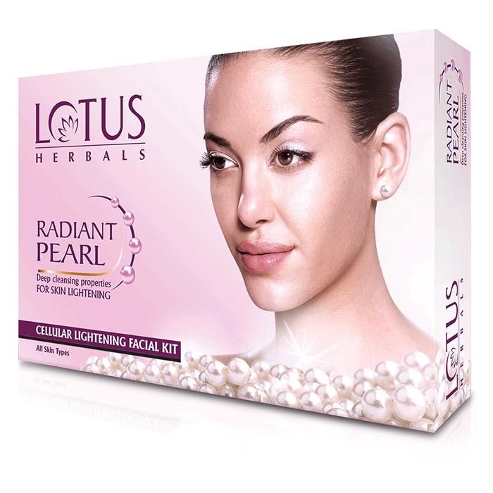 Lotus Herbals Radiant Pearl Cellular Lightening Facial Kit