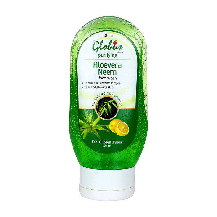 Buy Globus Aloe & Neem Face Wash (100 ml)