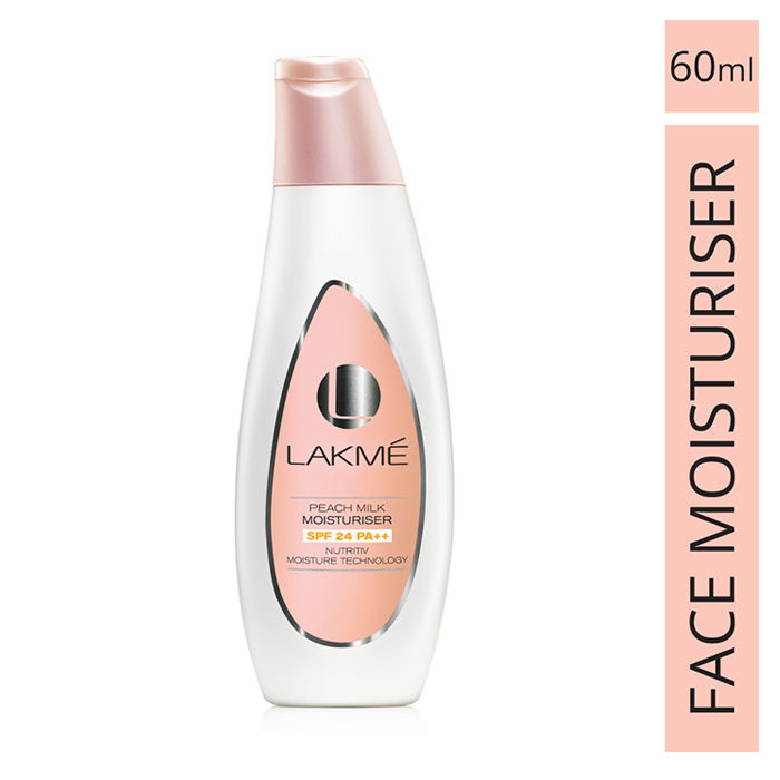 lakme peach milk moisturizer 60 ml