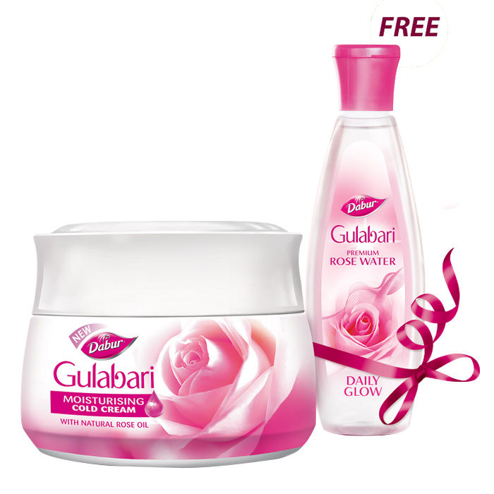 Dabur Gulabari Cold Cream 55 Ml Get Free Dabur Gulabari Rose Water 59 Ml Dabur Gulabari Cold Cream 55 Ml Get Free Dabur Gulabari Rose Water 59 Ml