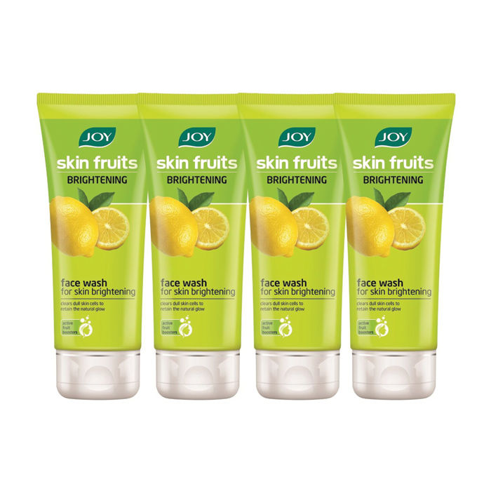 Buy Joy Skin Fruits Fairness Lemon Face Wash (Pack Of 4 X 50 ml) online