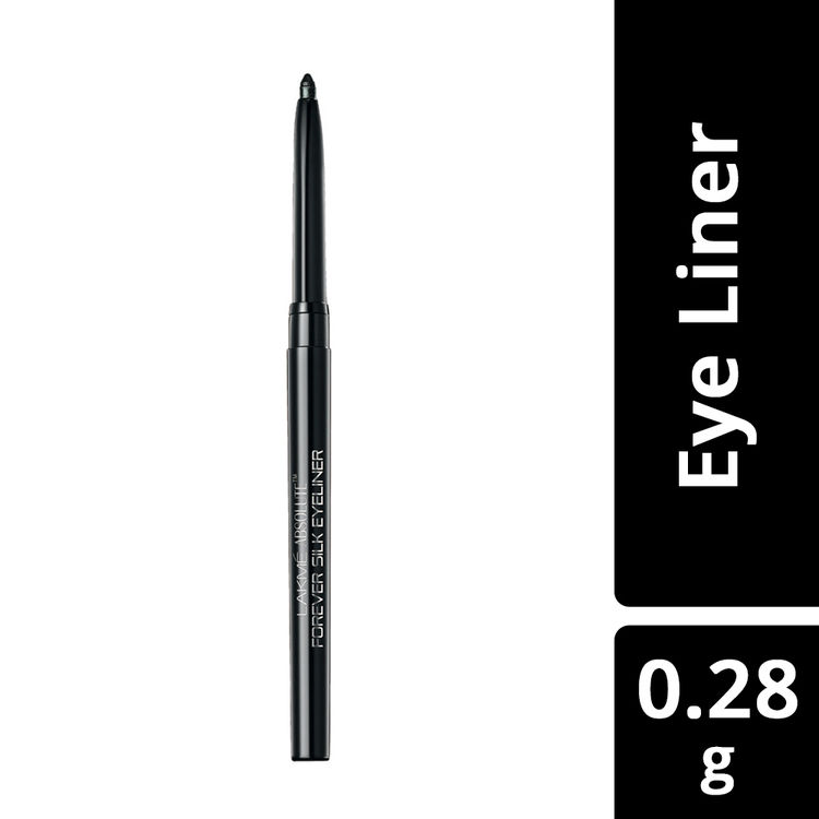 Buy Lakme Absolute Forever Silk Eyeliner Blacklast 0 28 G Online Lakme Eyeliner Best Price In India Purplle Com Enriched with vitamin e, this liner has a soft, creamy texture that gently moisturizes your eyes and fills your waterline and eyelid with an attractive hue. lakme absolute forever silk eyeliner blacklast 0 28 g