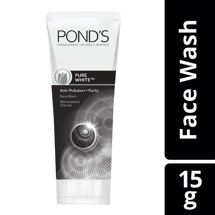 Ponds White Beauty Face Wash 15 G Ponds white beauty face wash. ponds pure white anti pollution purity face wash with activated charcoal 15 g