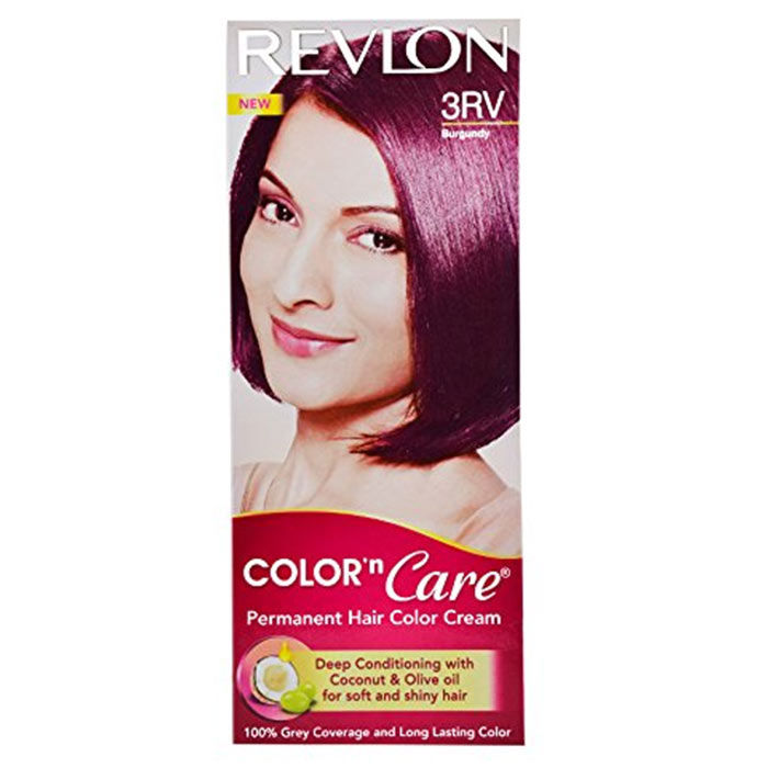 Revlon Color N Care Permanent Hair Color Cream Burgundy 3rv 40 G