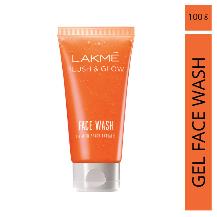 Lakme Blush & Glow Peach Gel Face Wash (100 g)