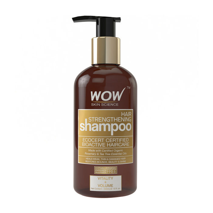 Wow Hair Strengthening Shampoo, (300 ml)