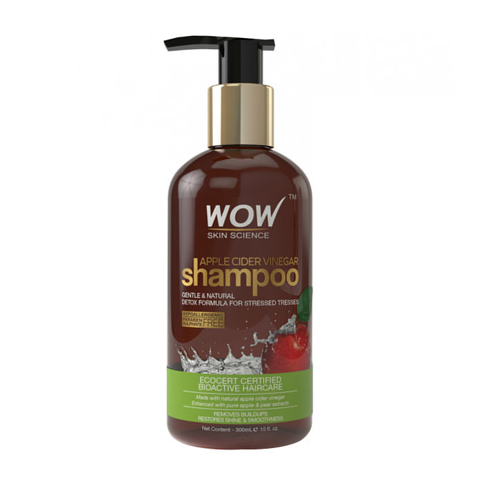 WOW Apple Cider Vinegar No Sulphate & Parabens Shampoo (300 ml)