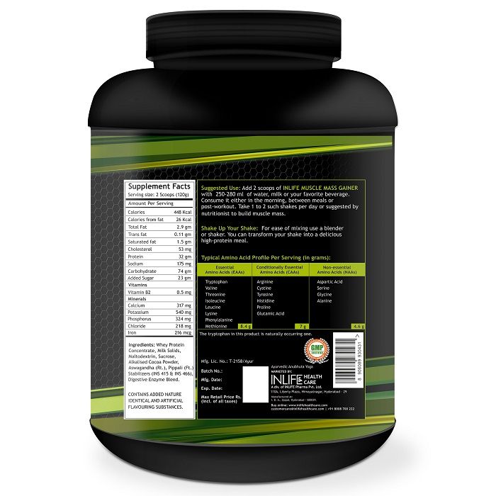 Noministnow: Max Gain Protein Powder