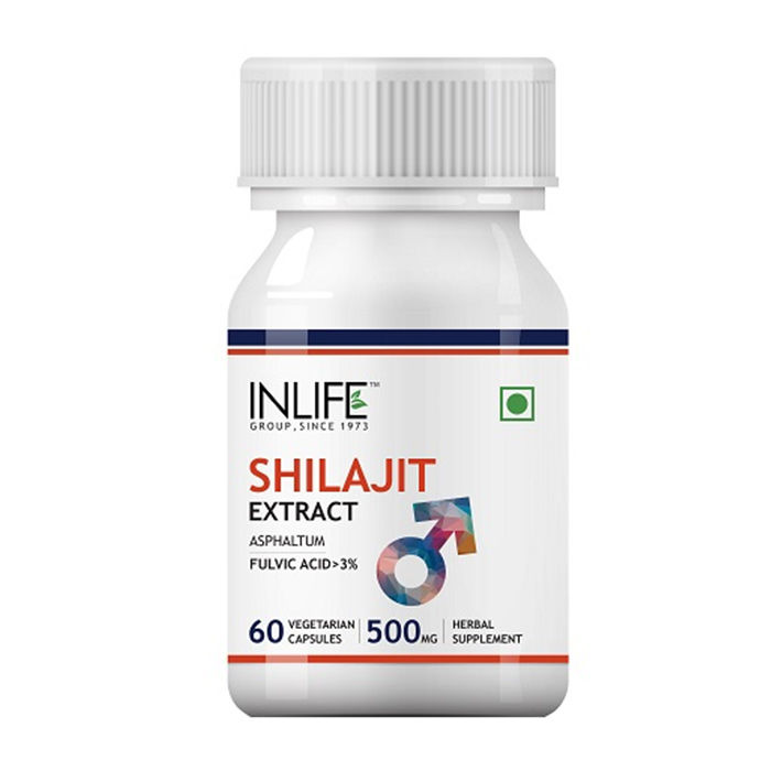 INLIFE Shilajit Extract Capsules(60 Capsule)