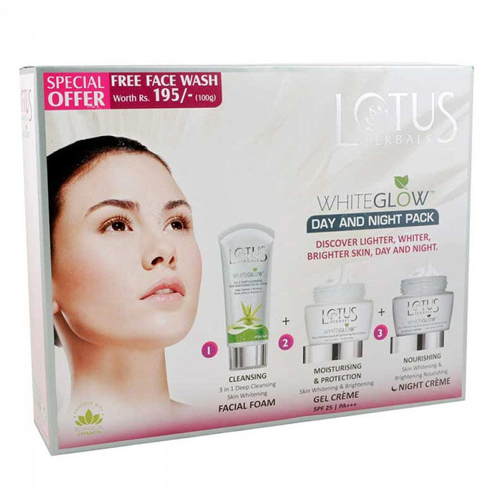 Buy Lotus Herbals Whiteglow Day And Night Pack - Find 