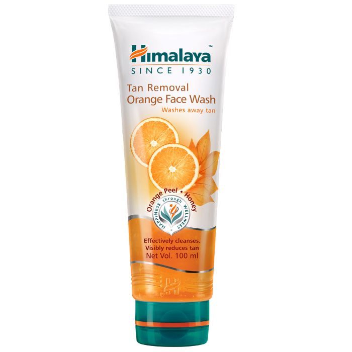 himalaya tan removal orange face scrub 100g