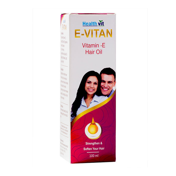 Healthvit E Vitan Natural Vitamin E Hair Oil 100 Ml