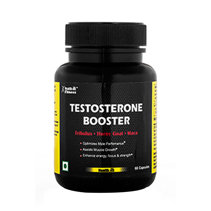 Buy Healthvit Testosterone Booster Supplement Boost Men Muscle Growth 3780