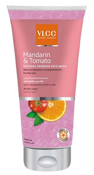 vlcc mandarin & tomato face wash