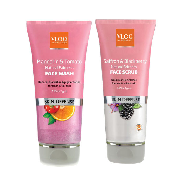 vlcc mandarin & tomato face wash