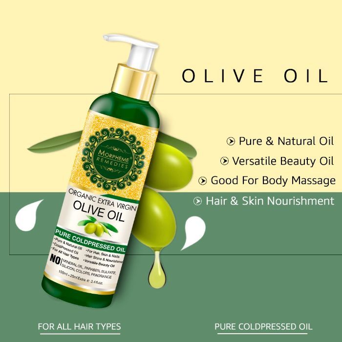 Morpheme Organic Extra Virgin Olive Oil Pure Coldpressed Oil For