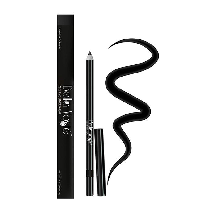 Buy Bella Voste Gel Eyeliner Kajal Velvet Black (1.2 g) online at