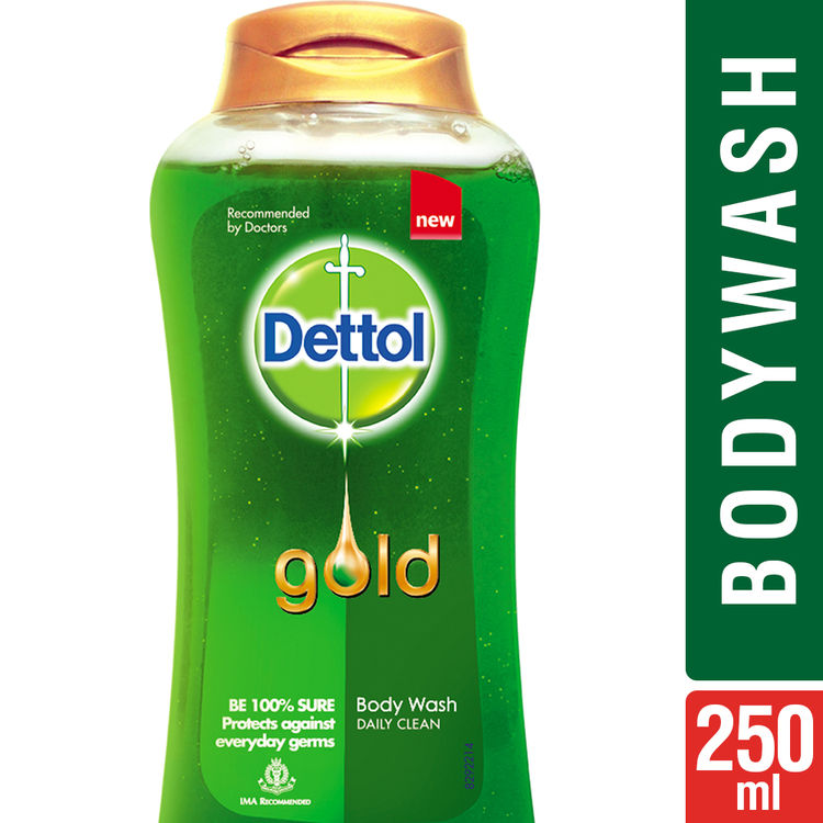 Buy Dettol Gold Germ Protection Body Wash, Daily Clean (Shower Gel