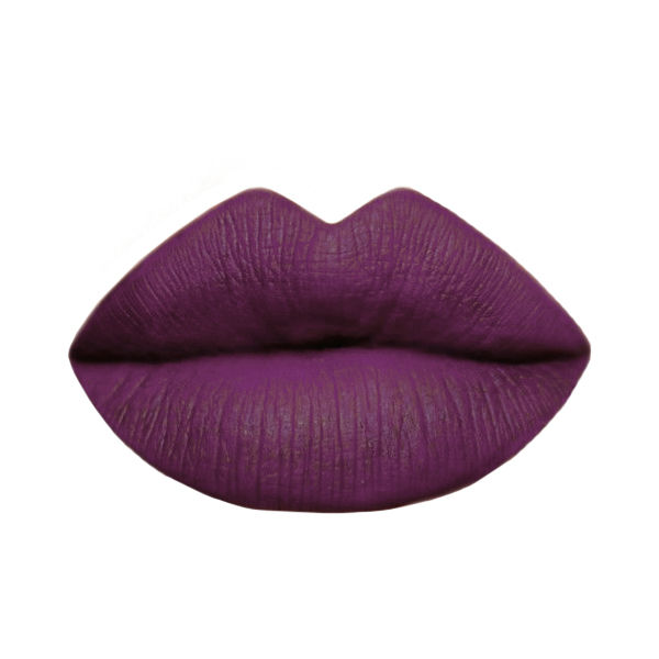 purple lip color