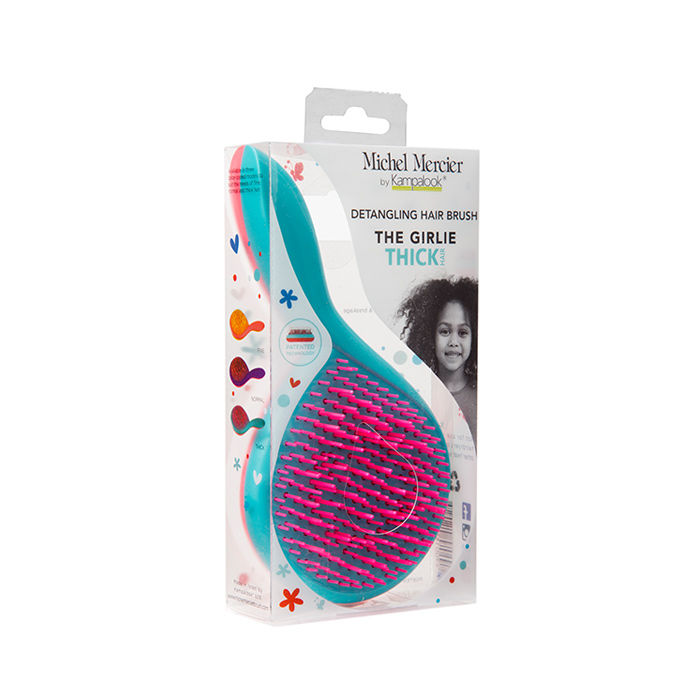 Michel Mercier By Kampalook Girly Detangling Brush For Thick Hair