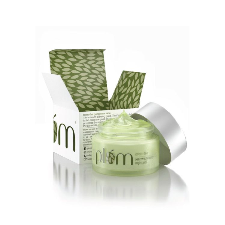 Plum Green Tea Renewed Clarity Night Gel (50 ml) 