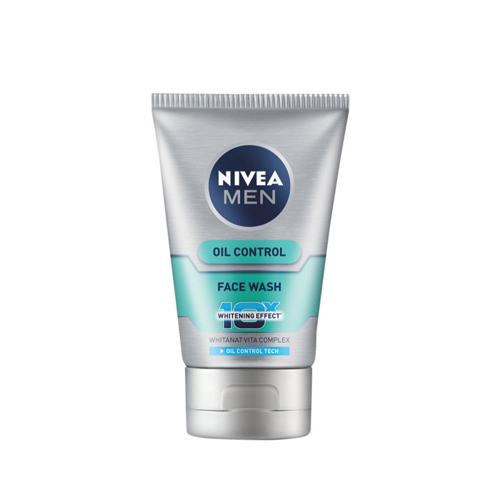 nivea men whitening oil control facial foam