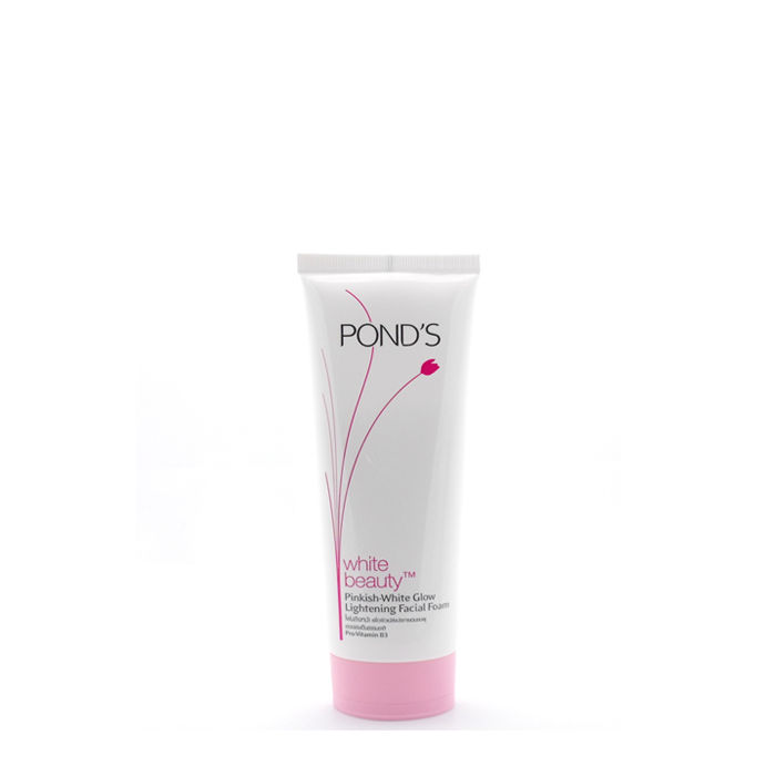 ponds white beauty pinkish white facial foam