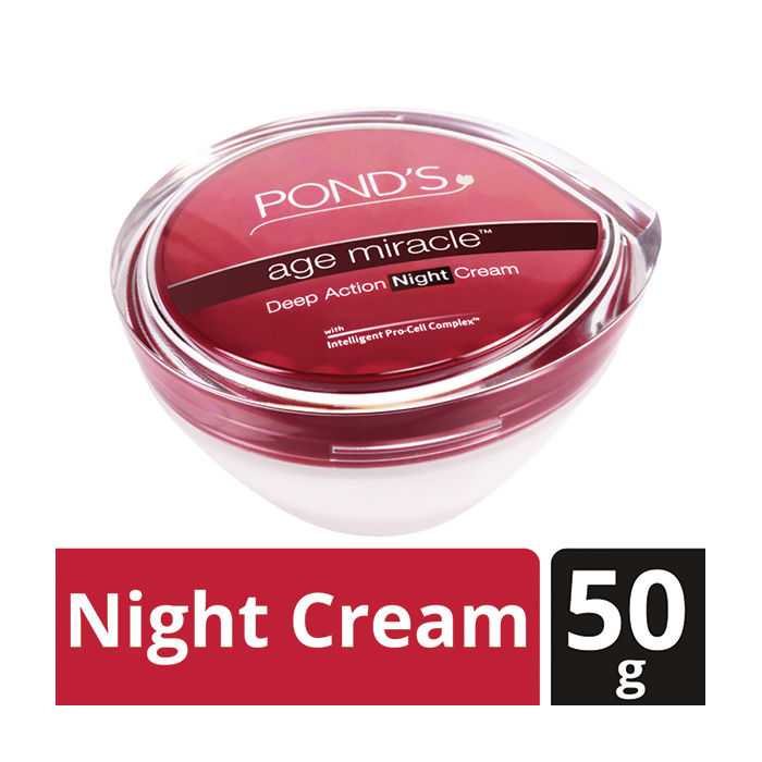 ponds deep action night cream